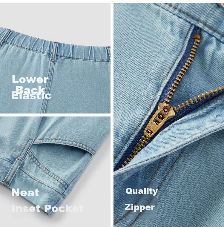 Semir Women's Denim A-Line Pleated Skirt Summer Cool Feeling Slim Fit Long Skirt 2026 Simple Hong Kong Style 109326120002 11