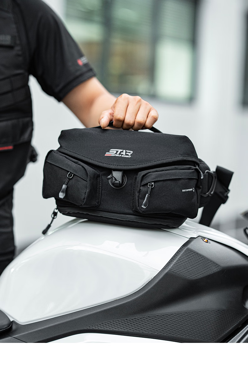 STAR FIELD KNIGHT Motorcycle Riding Waist Bag Unisex Multifunctional Outdoor Water-Resistant Storage Crossbody Bag Knight Gear SKB398 28