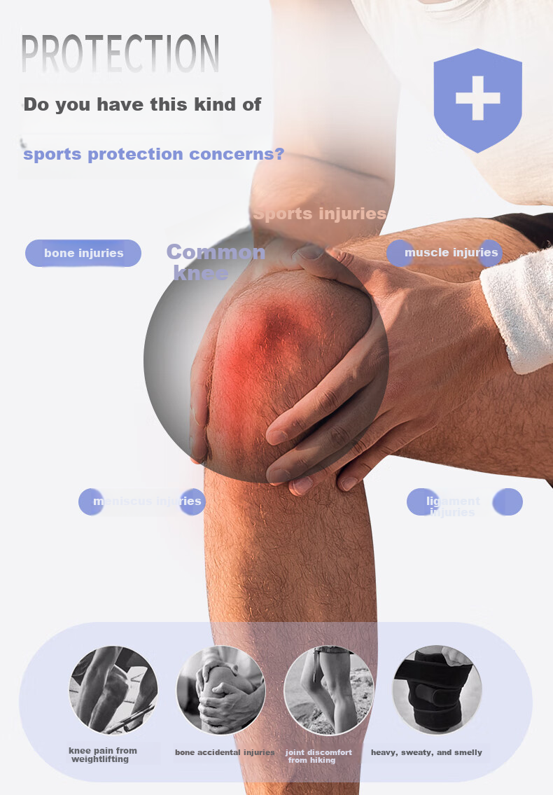 Nailikes Knee Brace Sports Professional Protection Men's Basketball Running Badminton Warm Arthritis Knee Joint Support 1