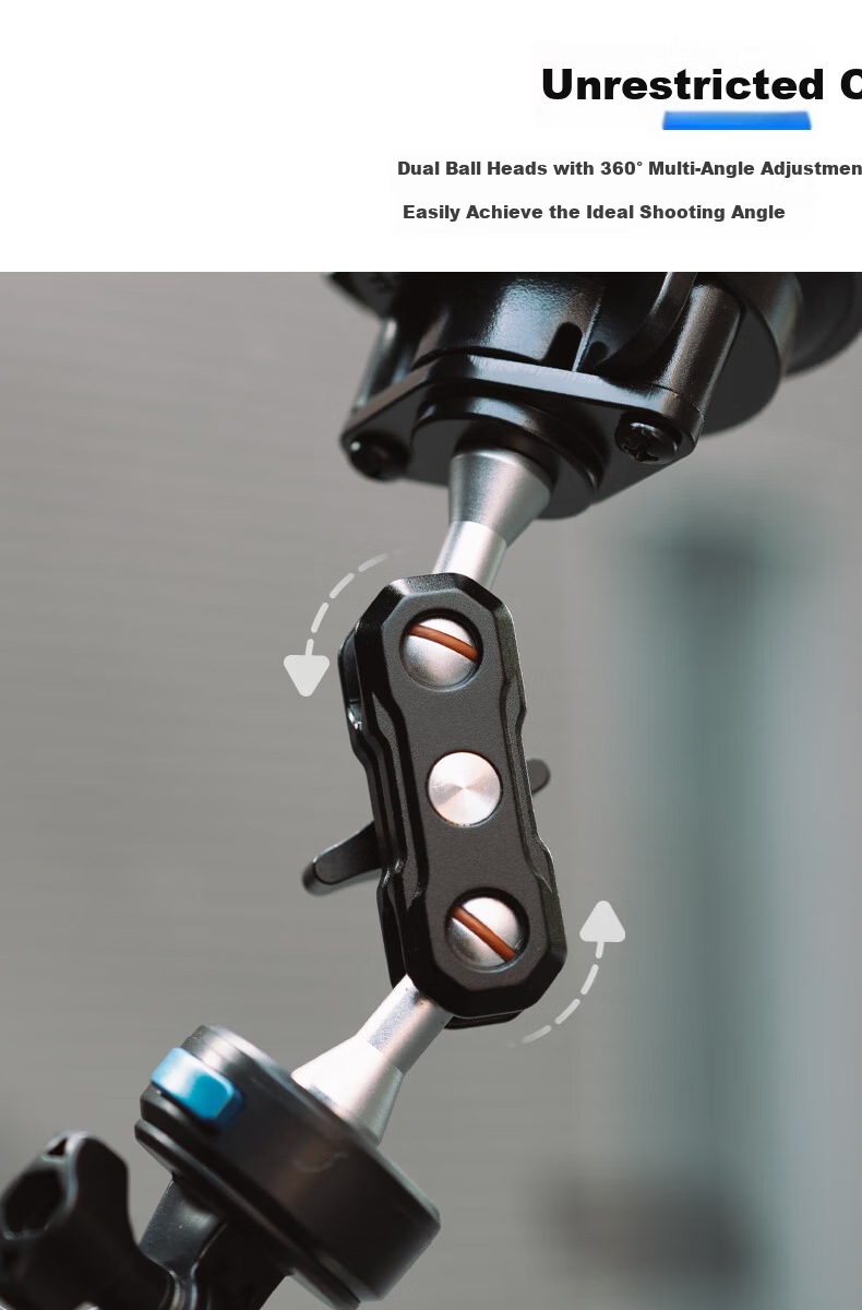SUREWO Car Magnetic Quick-Release Suction Mount for DJI Pocket 3 Osmo Pocket 3 Car Glass Sunroof Interior and Exterior Fixed Shooting Expansion Accessory 4