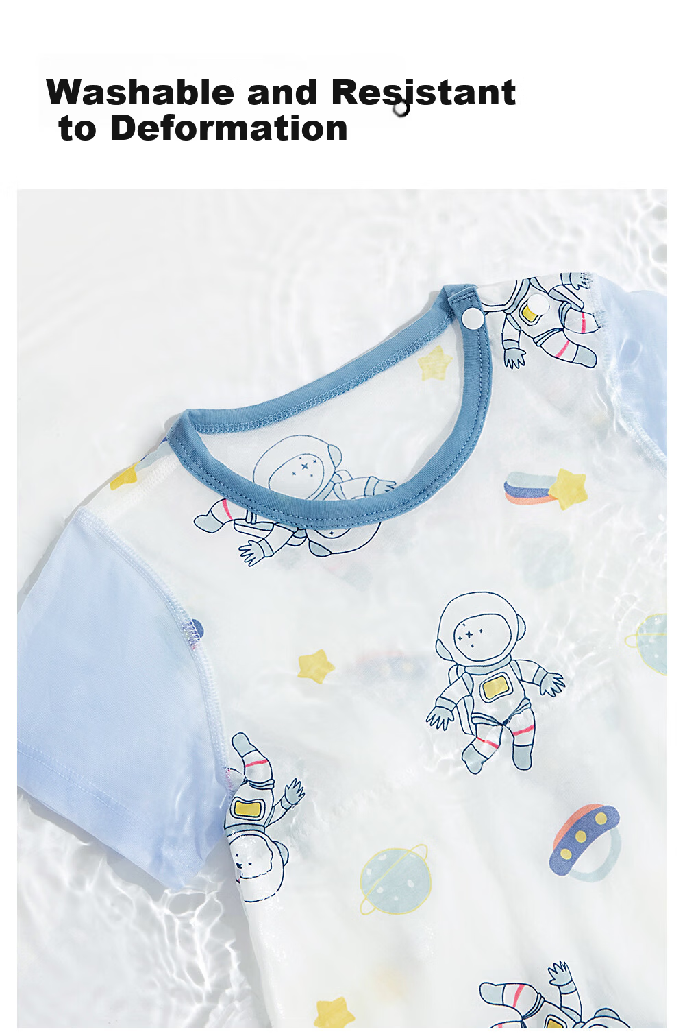 Betis Kids Pajamas Boys Short Sleeve Summer Cotton 2026 New Girls Ice Silk Baby Homewear Set 13