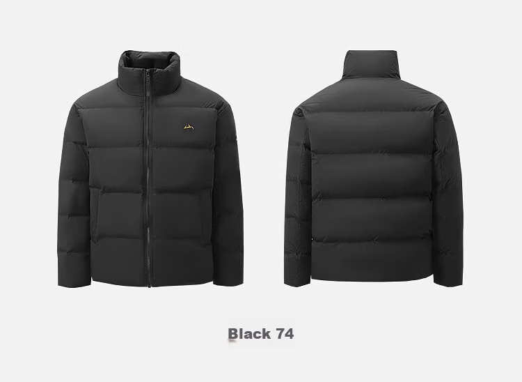 HLA Men's Stand Collar Down Jacket Puffer Coat Mountain Series Winter Outerwear 15