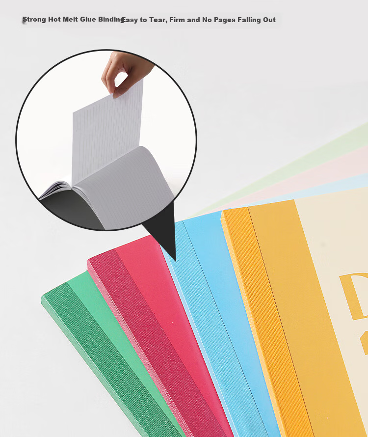 JD Jingzao 12-Pack A5 30-Sheet Wireless Binding Softcover Notebook Journal Work Notepad Diary Office 4