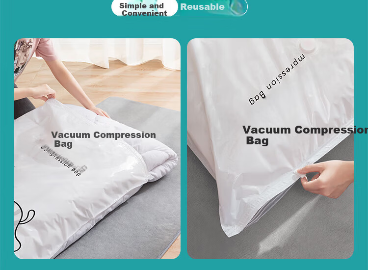 Antu Vacuum Compression Storage Bags for Clothes with Electric Pump, Air Extraction Bags for Quilt, Cotton Quilt, Down Jacket Sealing and Packing Bags 22