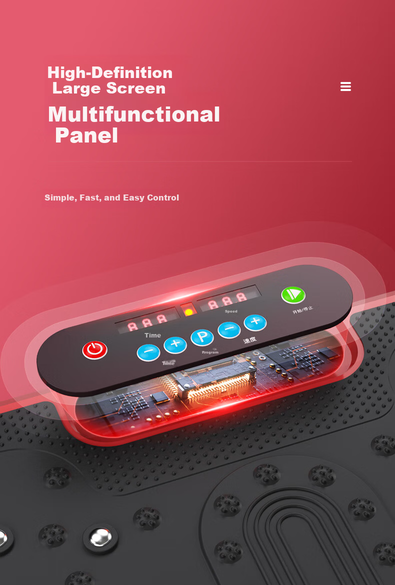 HOT KNEE Fat-Burning Machine, Vibration Slimming Device for Belly Fat Reduction, Shaker Machine, Lazy Person's Rhythm Machine, Weight Loss Equipment, Home Fitness Equipment 17