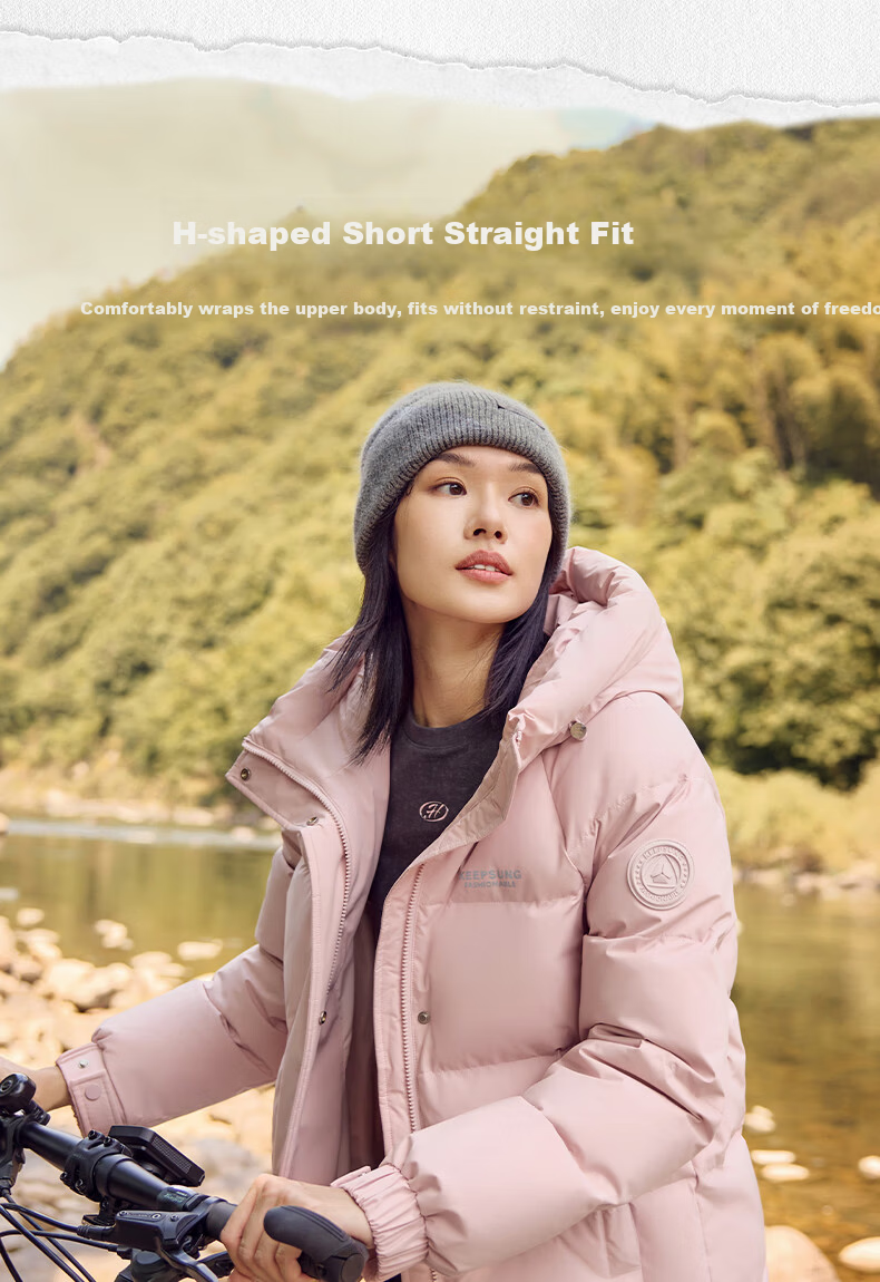 Yalu Women's Short Down Jacket 2026 New Heat-Retaining Hooded Casual Warm Thickened Puffer Coat Autumn Winter 2