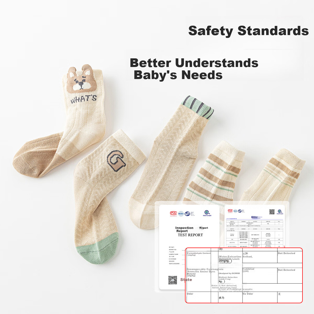 Little Pig Banner Class A Xinjiang Long Staple Cotton Children's Socks Soft Skin-friendly High Elastic Non-binding High Appearance Student Socks