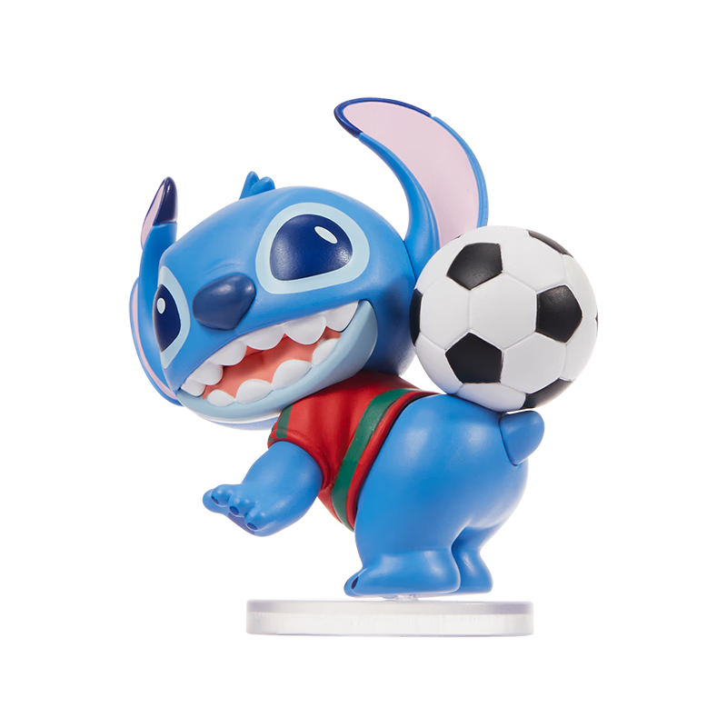MINISO Disney Stitch Goal! On-Field Series Blind Box Figurine Toy Desktop Decoration Birthday Gift Single Box