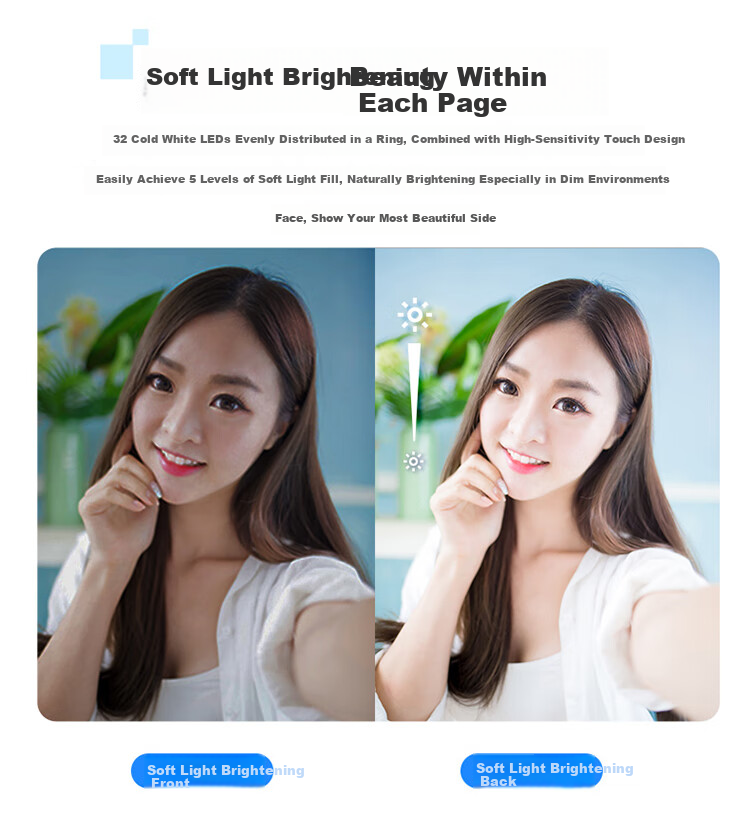 Hikvision Live Streaming Camera 1080P HD Dual Microphones Focus Soft Light Smart Beauty Portrait Centering USB Webcam U22 Pro for Laptop and Desktop 8