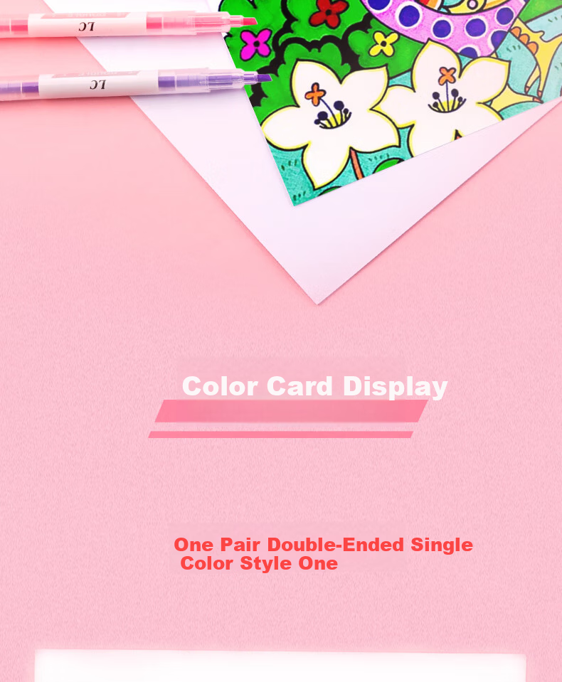 Licao 24-Color Mixed Glitter Gel Pens, Sparkling Glow Glitter Gel Pens for Journals, Kids' Shiny Color-Changing Fluorescent Sand Pearlescent Drawing and Doodling Pens 14