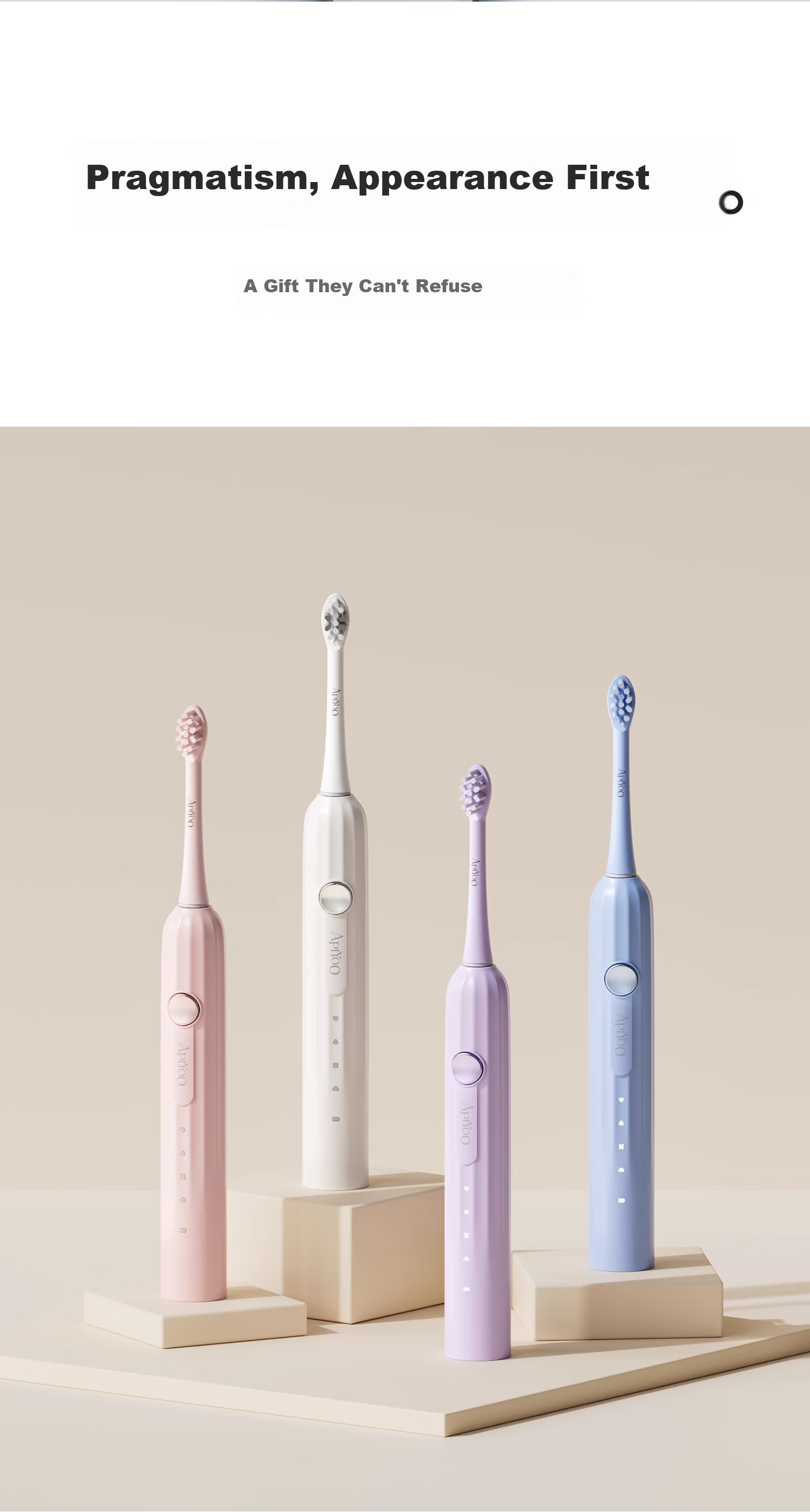 ApiYoo AiYou Y1 Set Adult Couple Electric Toothbrush 2-Pack Deep Cleaning Gift for Boyfriend and Girlfriend Newlyweds Engagement Wedding Newlywed Gift 14