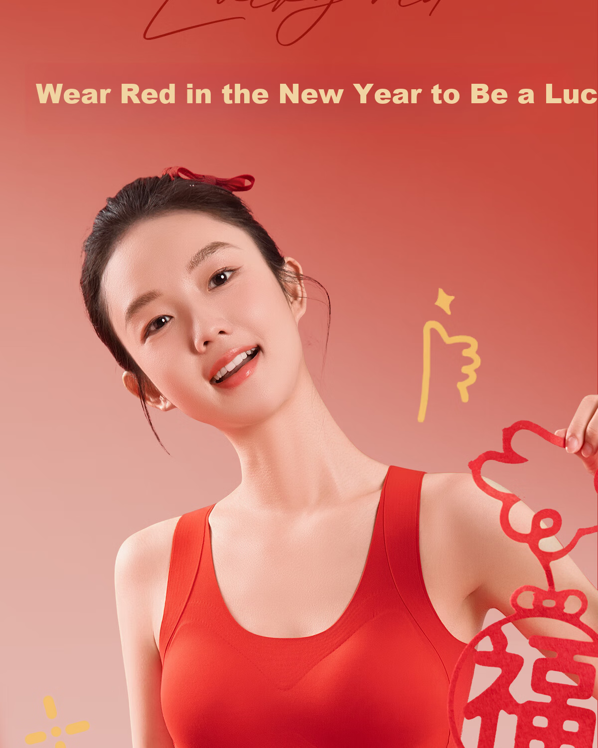 GRACEWELL Girls' Red Lunar New Year Underwear Set 2026 Year of the Horse Clothes Children's Adolescent Bra Vest Age 12 2