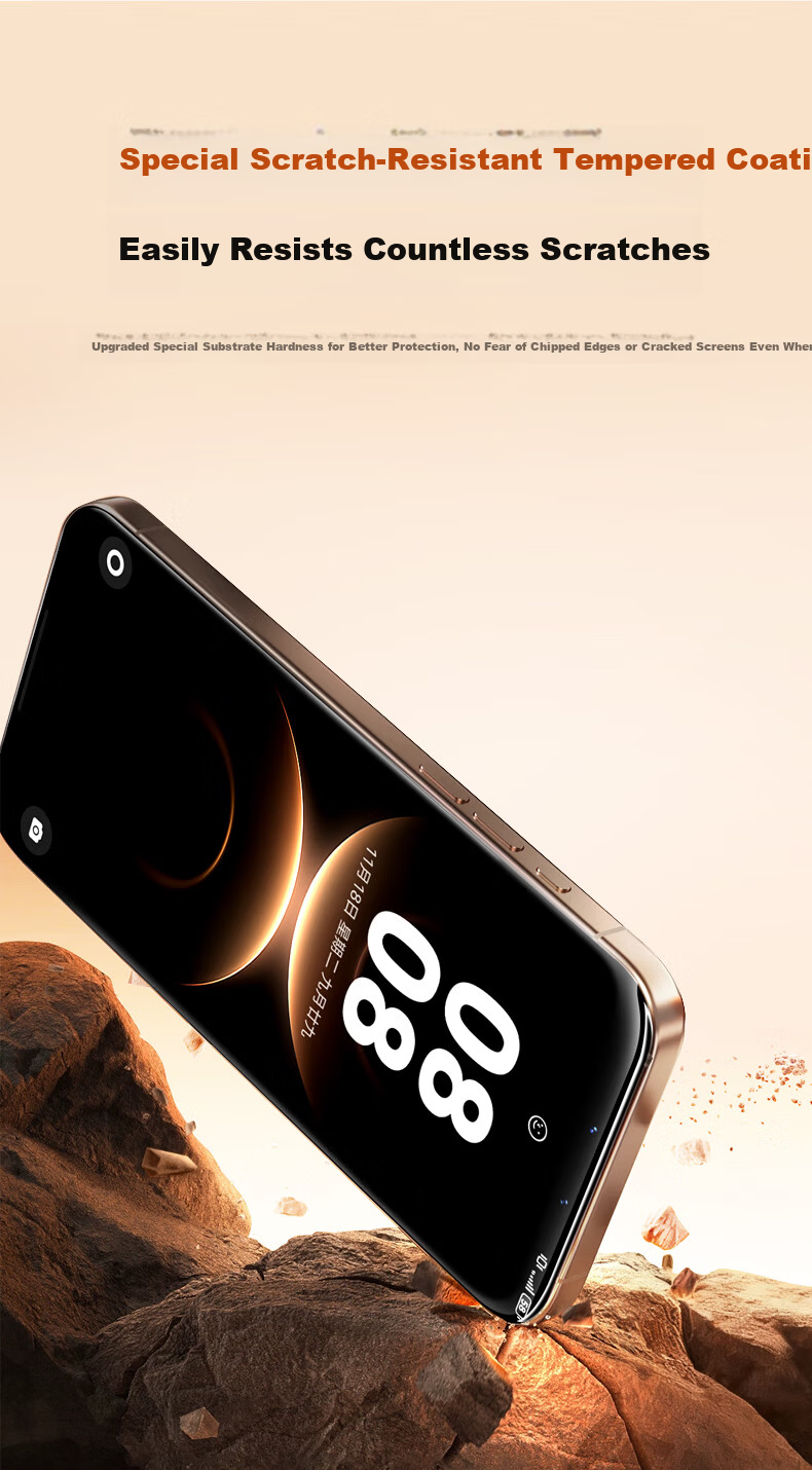 DIVI AR Ultra-Clear Tempered Glass Screen Protector for Huawei Mate80/Mate80 Pro, Full Coverage, Anti-Fingerprint, Anti-Drop, Explosion-Proof Film 10