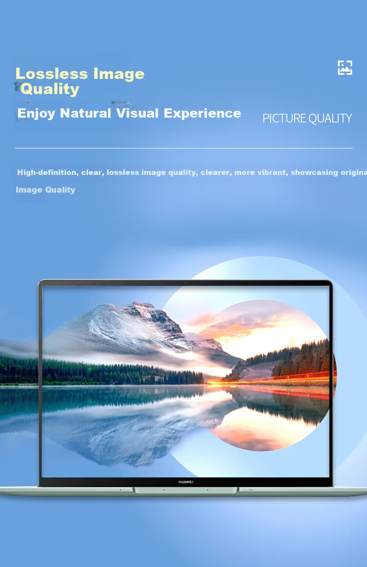 JPLAYER Screen Protector for Huawei MateBook X, Compatible with 13-Inch 2021/20 Laptop Models, High-Definition Clear Anti-Scratch LCD Film, 2-Pack 3