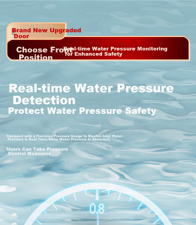 CHANGHONG 25 Micron Pre-Filter Bionic Fish Gill Disc Antibacterial Automatic Backwash Pressure Gauge Whole House High Flow Water Purifier Top 10 Water Purifier 21