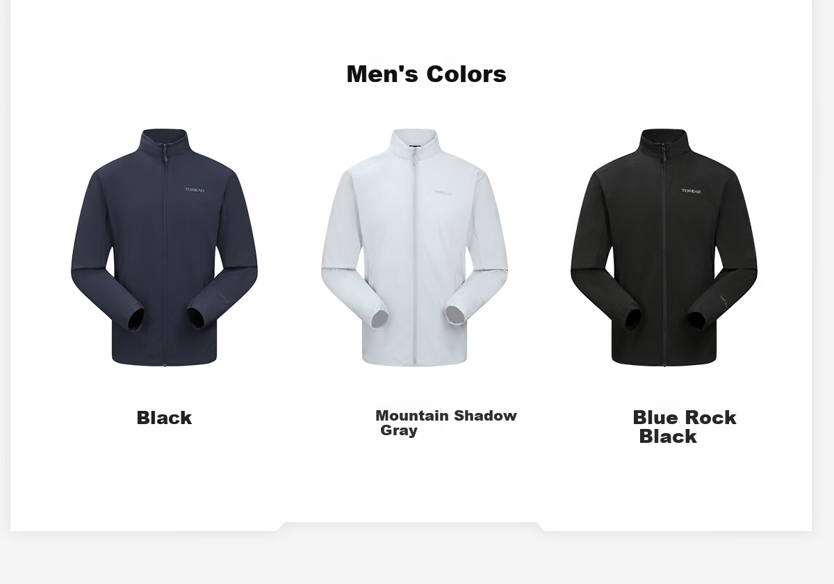 TOREAD Men's Sunscreen Jacket 2026 New UV Protection UPF50+ Breathable Outdoor Sun Protection Coat TAZZBO81700 8