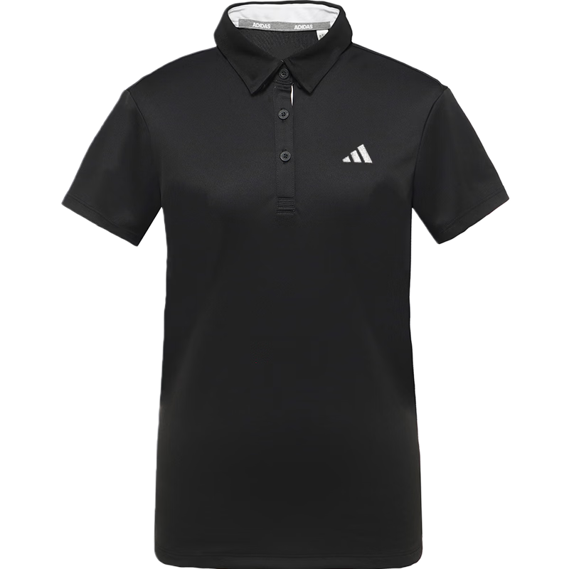 Adidas Women's Summer Short Sleeve Quick-Dry Breathable Sports Casual Polo Shirt