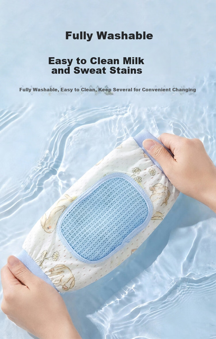 Aibao Baby Arm Cooling Mat Pillow with Gel Beads, Built-in Cooling Nursing Pillow Arm Pad, Baby Holding Ice Pillow Mat Little Lion S594 8
