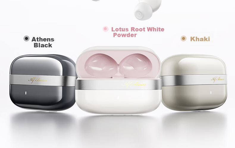IKF Loulan [Single Ear Only 4.1g] Wireless Bluetooth In-Ear Earphones Active Noise Cancelling LDAC High-Definition Decoding Bluetooth 6.0 Long Battery Life Gaming Music Sports Earbuds Beige Pink 29