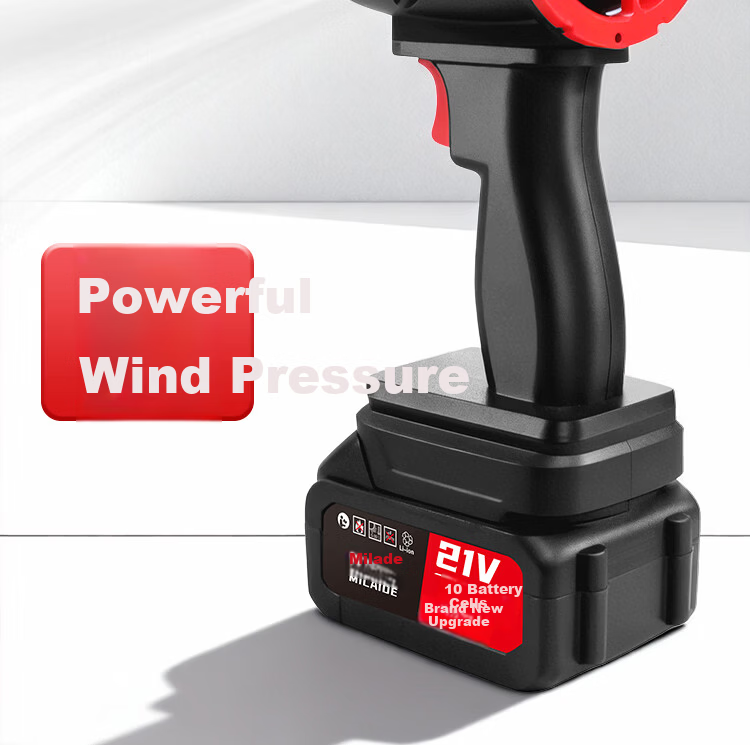 Milade [Top Model 2200G Wind Pressure] Industrial Turbo Ducted Fan Brushless Motor Powerful Blower Storm Fan 16