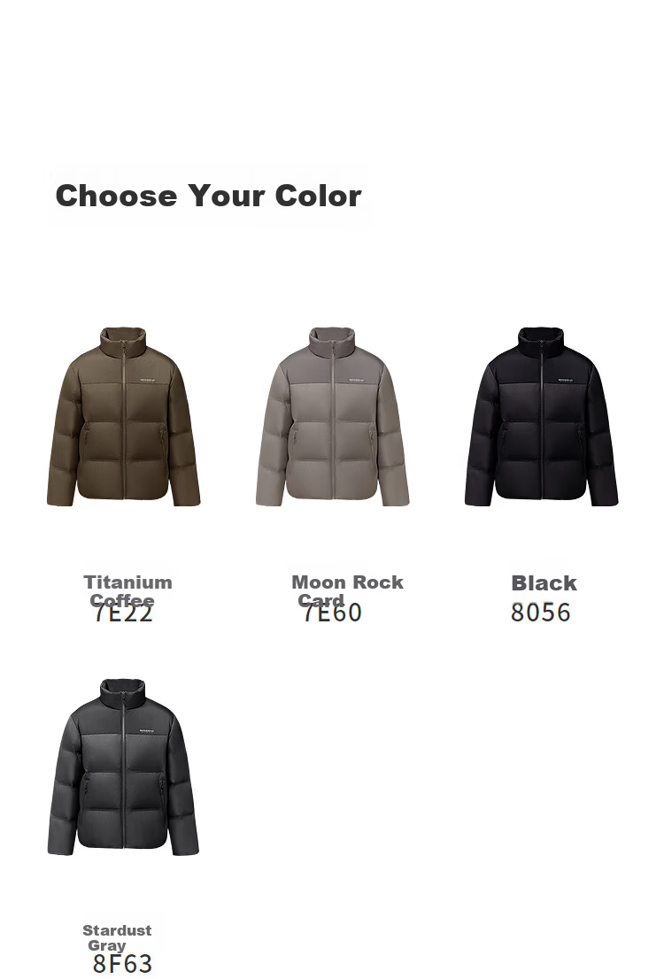 Bosideng Off-Season Winter Men's Loose Short Thickened Stand Collar Casual Down Jacket 11