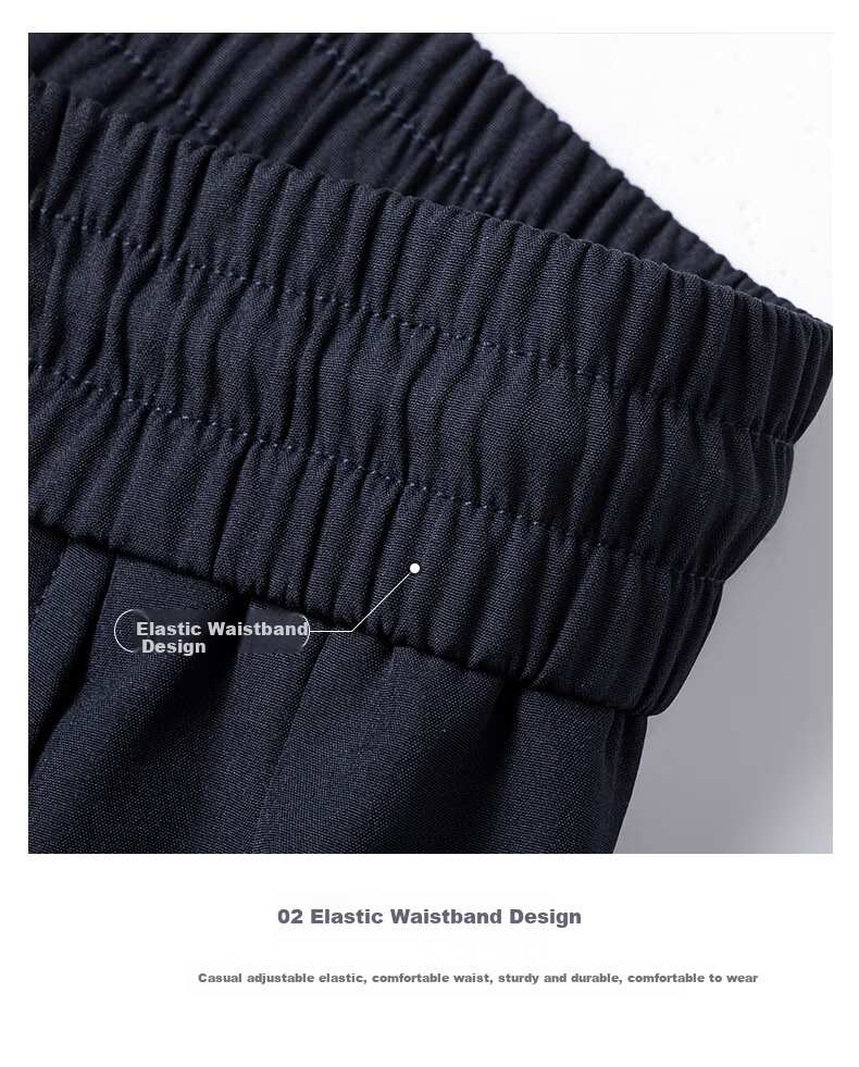 Yalu Men's Down Pants 2025 Winter Thickened Windproof Warm Straight-Leg Duck Down Pants Business Casual Cold-Resistant Trousers 11