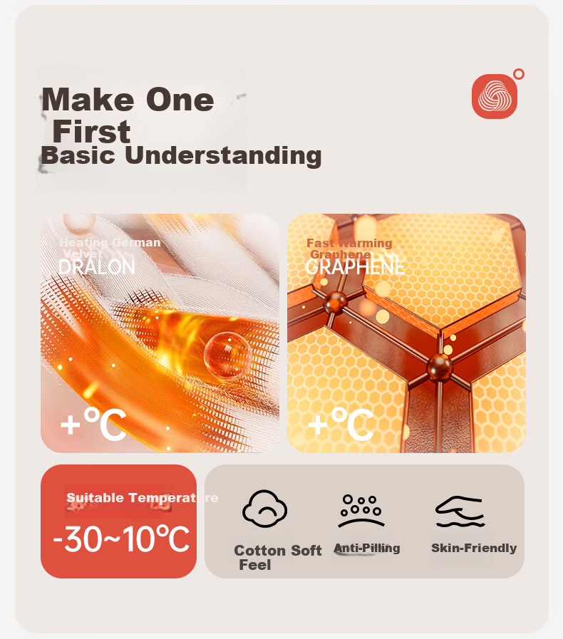 Modal Men's Thermal Pants Graphene Fleece Thickened Knee Protection Winter Cotton Pants -30°C Cold Resistant Pants Northeast Style 1