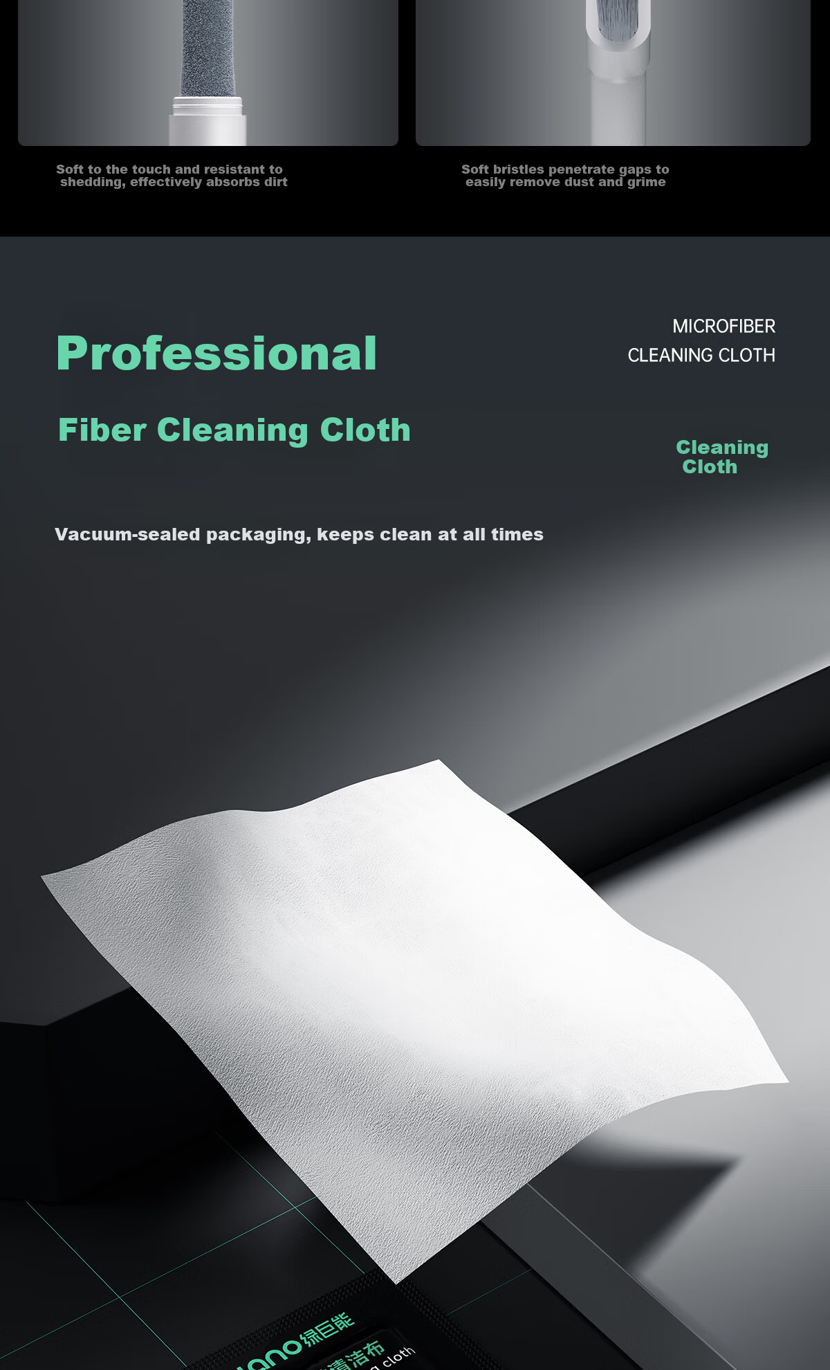 Llano Sensor Cleaning Solution Cleaning Swab CMOS Cleaning Swab Suitable for Digital SLR CCD/CMOS Cleaning APS-C Semi-Format Cleaning Tool Camera Cleaning Kit 7