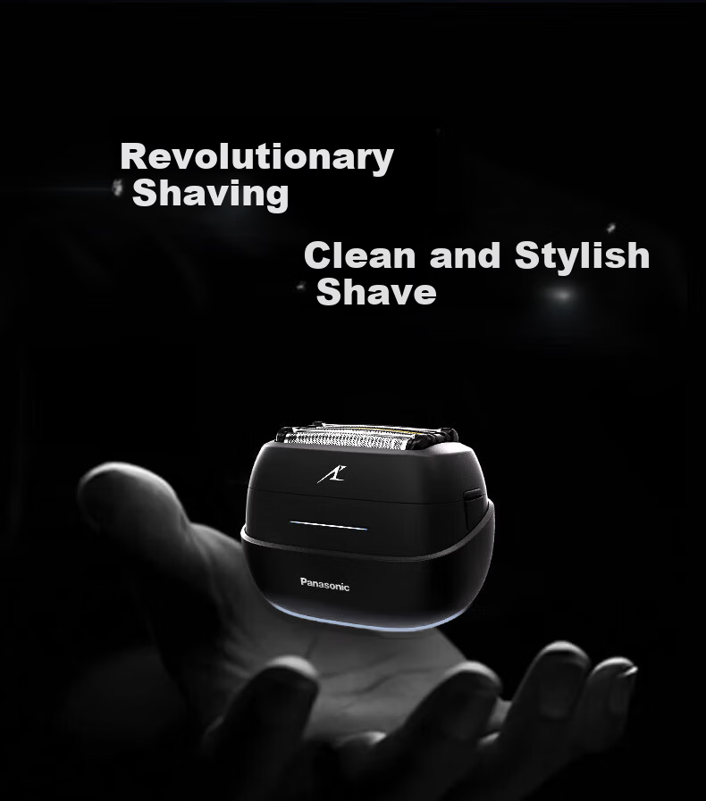 Panasonic Palm IN Electric Shaver Reciprocating Imported Stainless Steel Five-Blade Type-C Portable Flagship Shaver 520 Gift for Boyfriend CM50 Titanium Gray 2