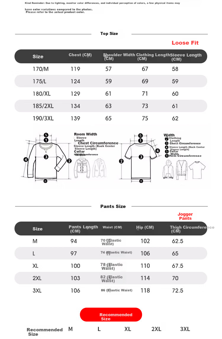 LIMENG Pure Cotton Casual Sports Suit Men Drop Shoulder Loose Fit Spring Autumn Cardigan Men's Sweatshirt Two-Piece Set Black M 4