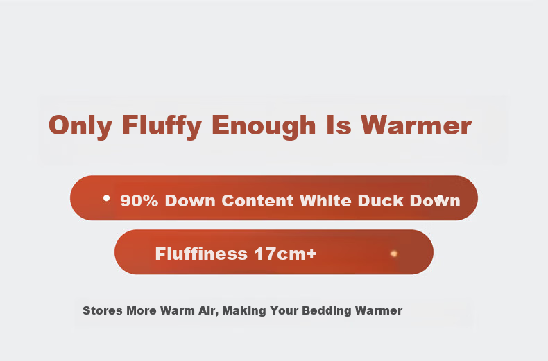 Bellees 90% Duck Down Quilt A-Grade Fabric Antibacterial Autumn Winter Warmth 1000g Filling 11
