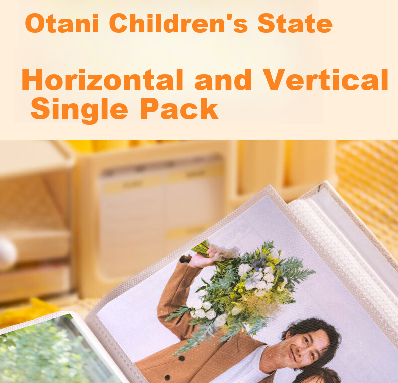 Deli Photo Album 5-inch (100*137.5mm) 100 Sheets Family Album Couple Travel Album Memory Book Children's Growth Record Orange PQ856 7