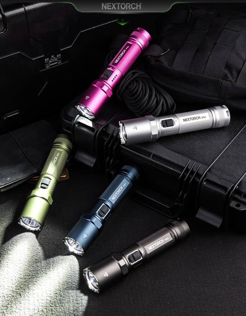 NEXTORCH P81 High Brightness Tactical Duty Flashlight Patrol Strong Light Outdoor Emergency Self-Defense Flashlight 3