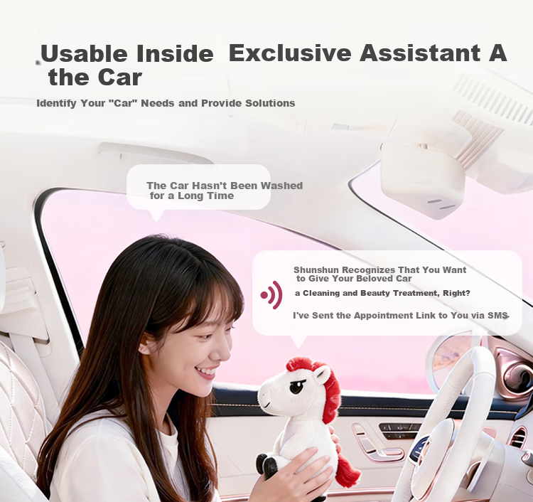 JD Jingzao x JD Auto AI Plush Toy JoyInside Intelligent AI Companion Robot Ma Shunshun 7