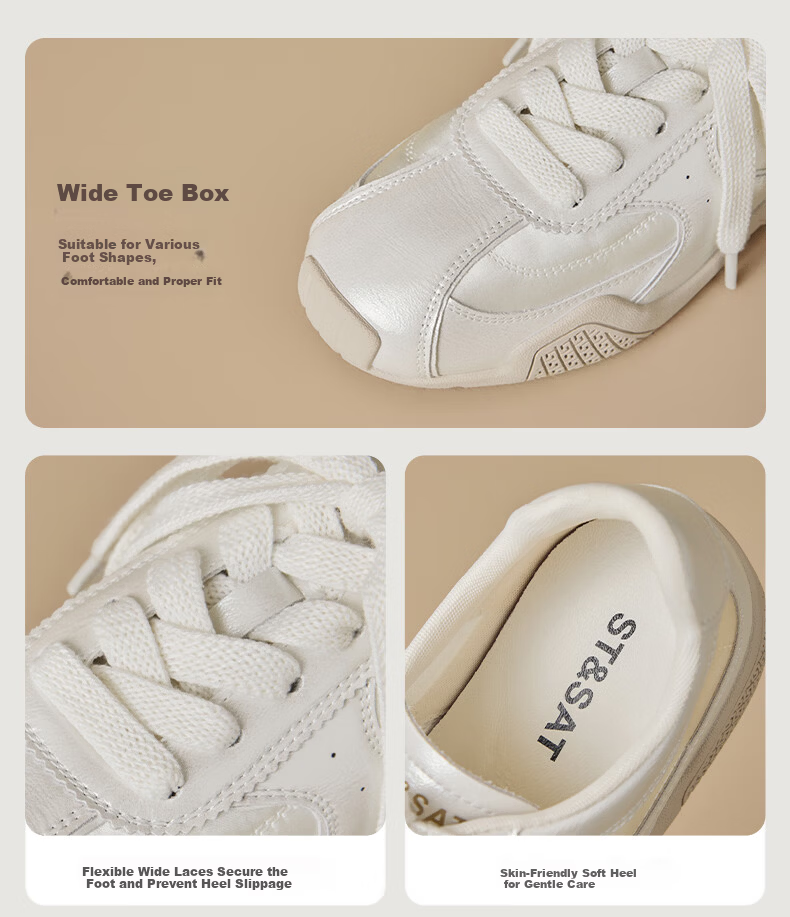 Saturday Ballet Style Women's 2026 New Summer Thick Sole Height Increasing Agan Casual Lightweight Versatile Sports Shoes 10