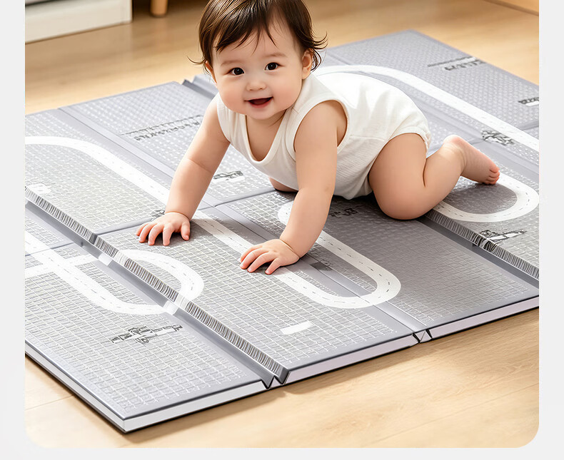 Cute Star Baby Crawling Mat Non-Slip Thickened Odorless Home Play Mat Toy for Boys and Girls Children's Day Gift 2