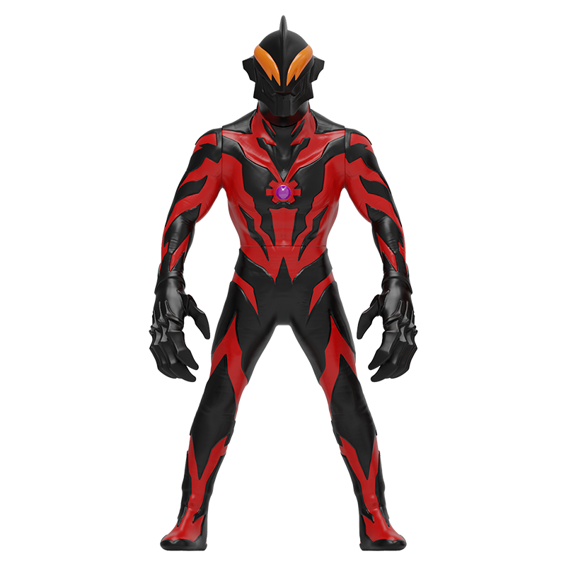 Lingdong Chuangxiang Belia Ultraman Figure Soft Vinyl MEGA Deluxe Edition Children's Toy Boys Birthday Gift