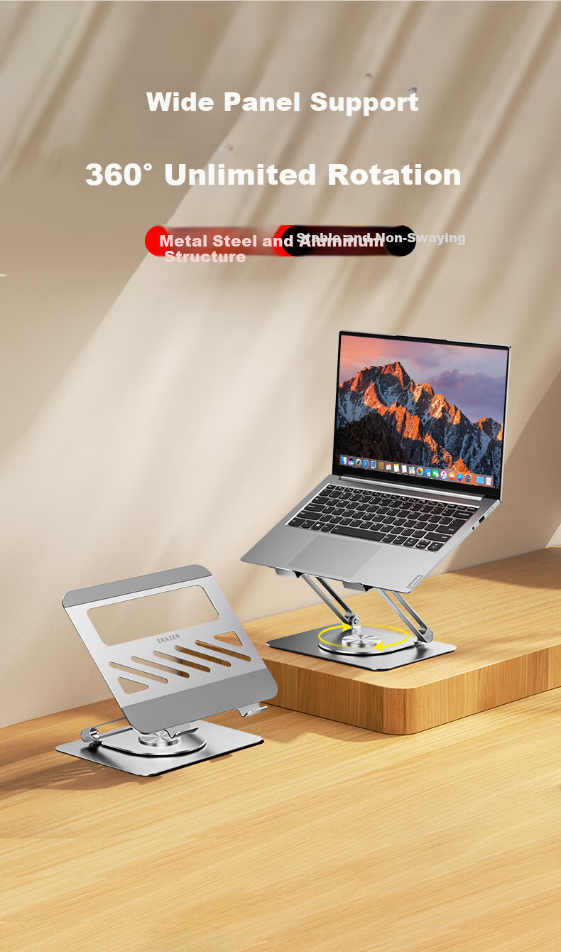 Lenovo Invests in Brand Yinengzhe Portable Stand, Desktop Stable Non-Shaking Multi-Position Adjustable Height Cooling Stand Suitable for Lenovo Legion Computer Stand 2