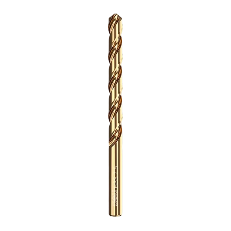 Deli 43 Twist Drill Industrial Grade Round Shank High Hardness Fast Drilling Stainless Steel Aluminum Alloy [7.5mm] 5 Pieces