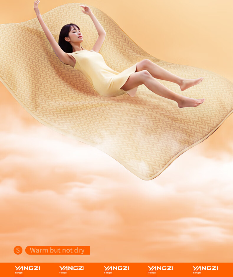 Yangzi High-Temperature Power-Off Safety Single-Person Water Heating Blanket Water Circulation Electric Heating Blanket 0.7*1.5m 14
