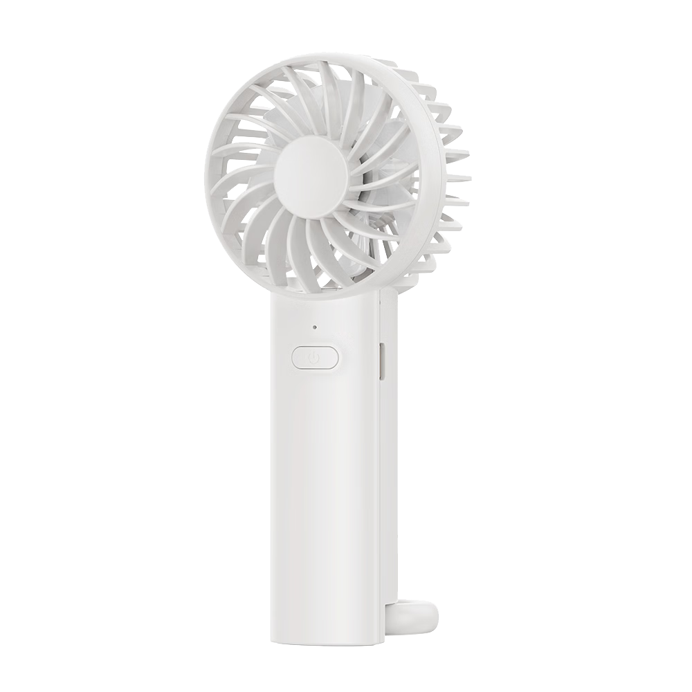 AIMIKU Handheld Portable Mini USB Rechargeable Quiet Small Fan for Students Summer Outdoor Classroom Girls Large Airflow Dawn Pink