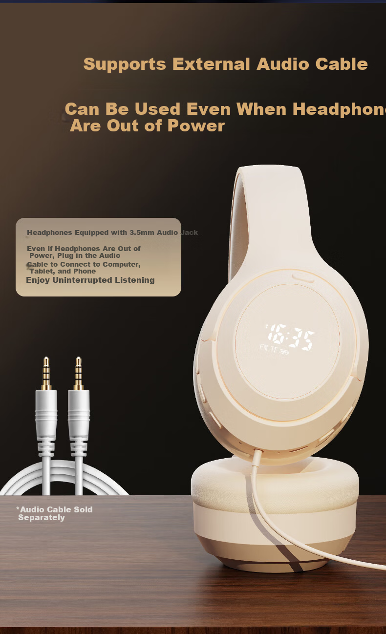 Kewo CET-4 and CET-6 Listening Headphones Adjustable Frequency FM Exam Dedicated University Student Over-Ear Bluetooth Wireless Noise-Cancelling Radio for Graduate Exam TOEFL IELTS 11