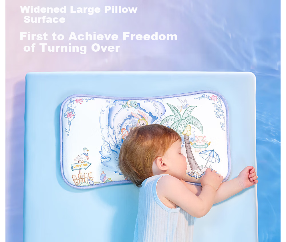 Betis Baby Pillow 0-6 Years Old Children's Pillow Cloud Slice Pillow Summer Breathable Baby Cooling Pillow Newborn Pillow Summer Party 25