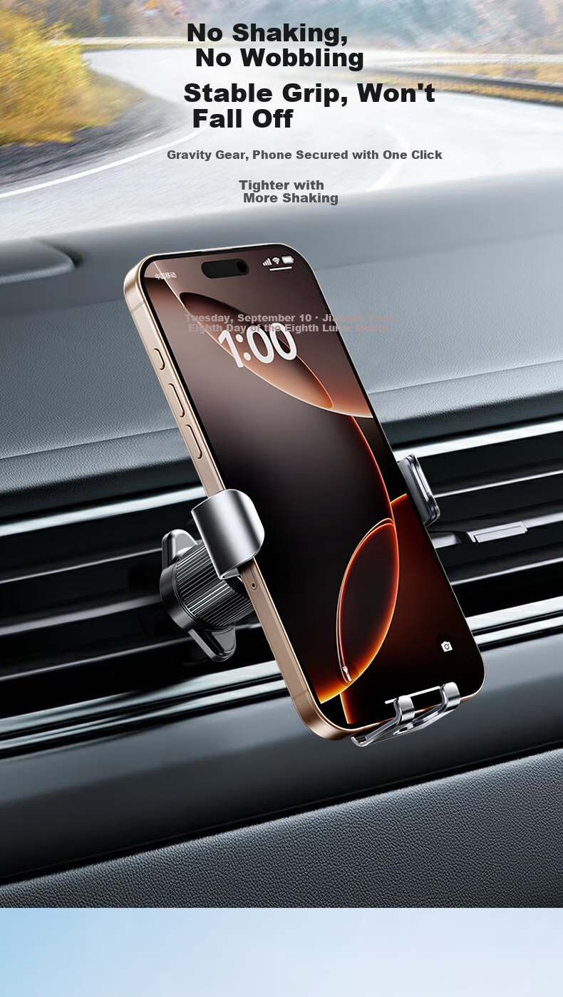 Leeioo Car Phone Holder 2025 New Car Air Vent Navigation Mount Interior Accessories 12