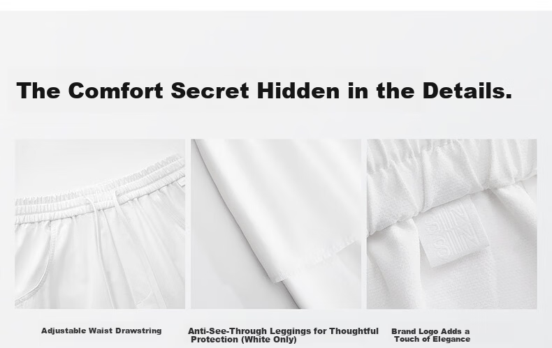 SIINSIIN [Chen Yanxi Same Style] Curved Blade Pants Summer Thin Sports Pants Sun Protection Casual 2026 New Quick-Dry Pants 10