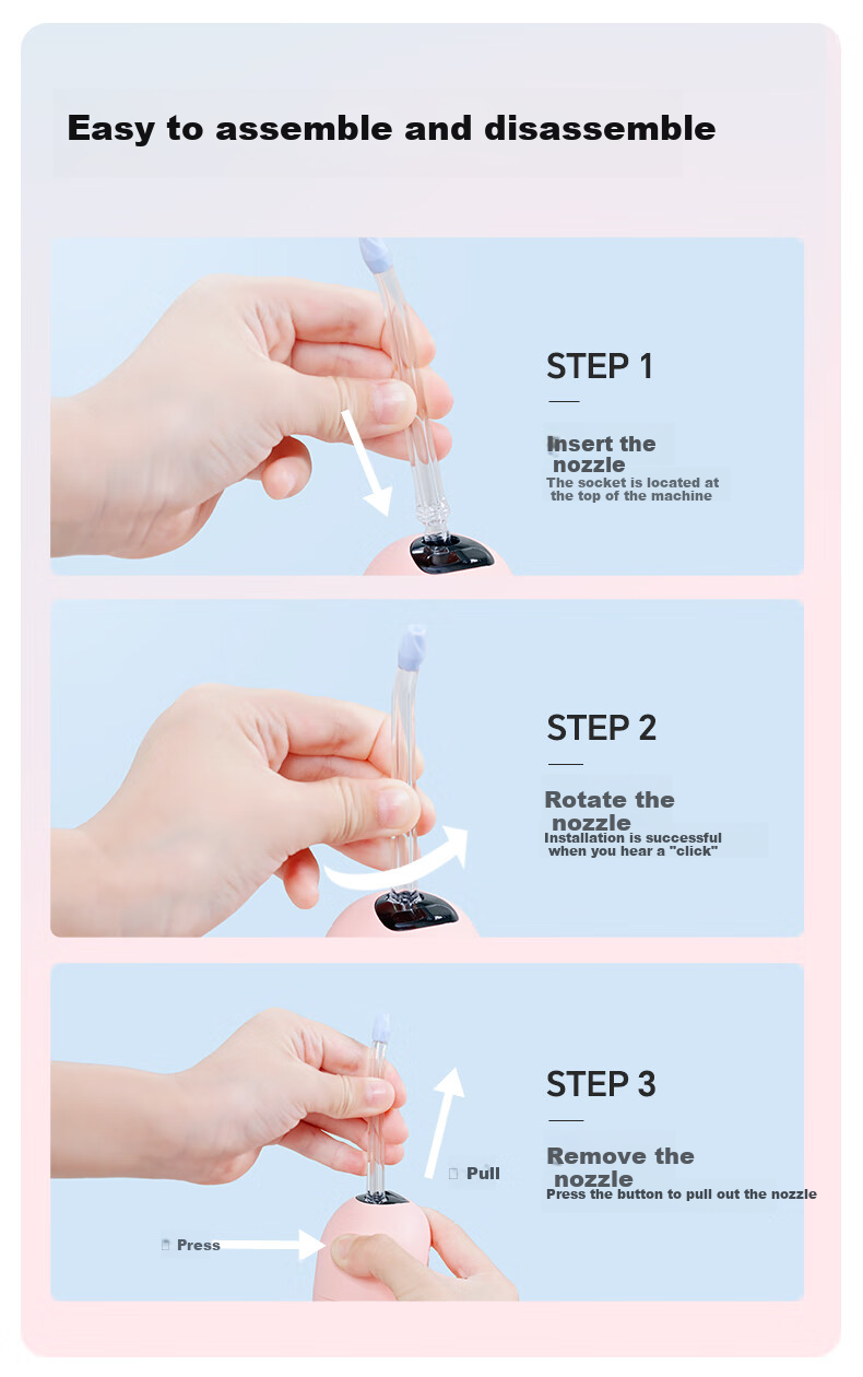 Beizhi K Series Soft Clean Spray Head * 2 Pieces 2