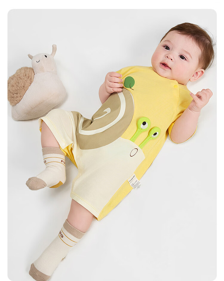 Balabala Baby Romper Infant Jumpsuit 2026 100% Cotton Cute Fashionable Adorable [Mall Same Style] 19