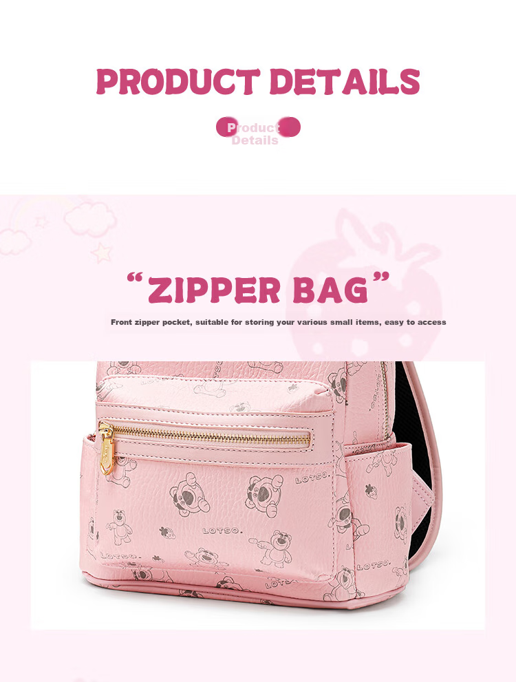 Mascot Disney Cartoon Backpack for Women Large Capacity Commuter Bag Birthday Gift 2026 New Model 7