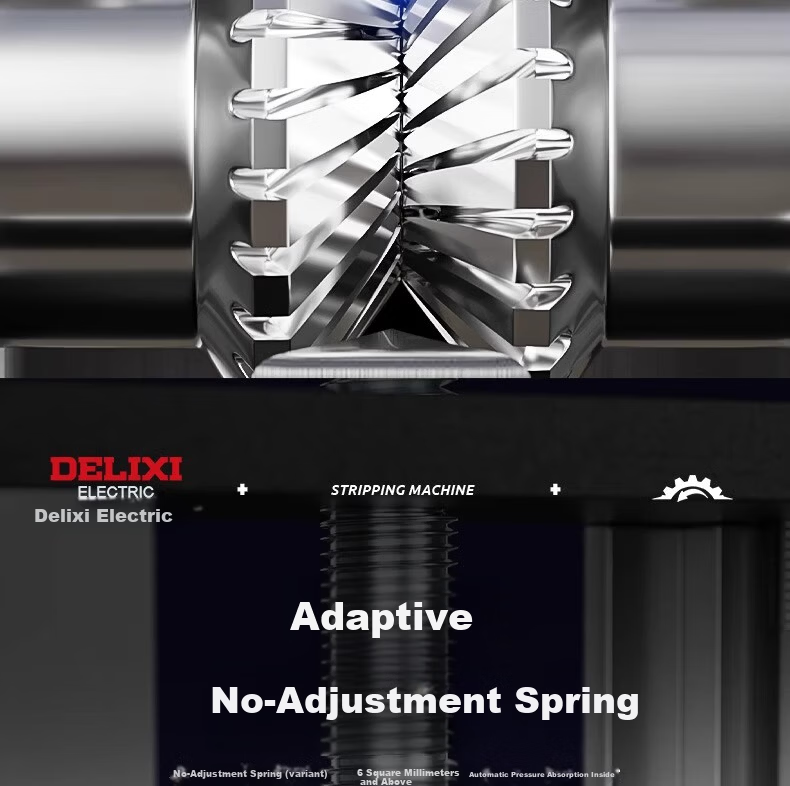 Delixi Electric Wire Stripping Machine Household Copper Wire Peeling Tool Cable Stripper Peeler Device 13