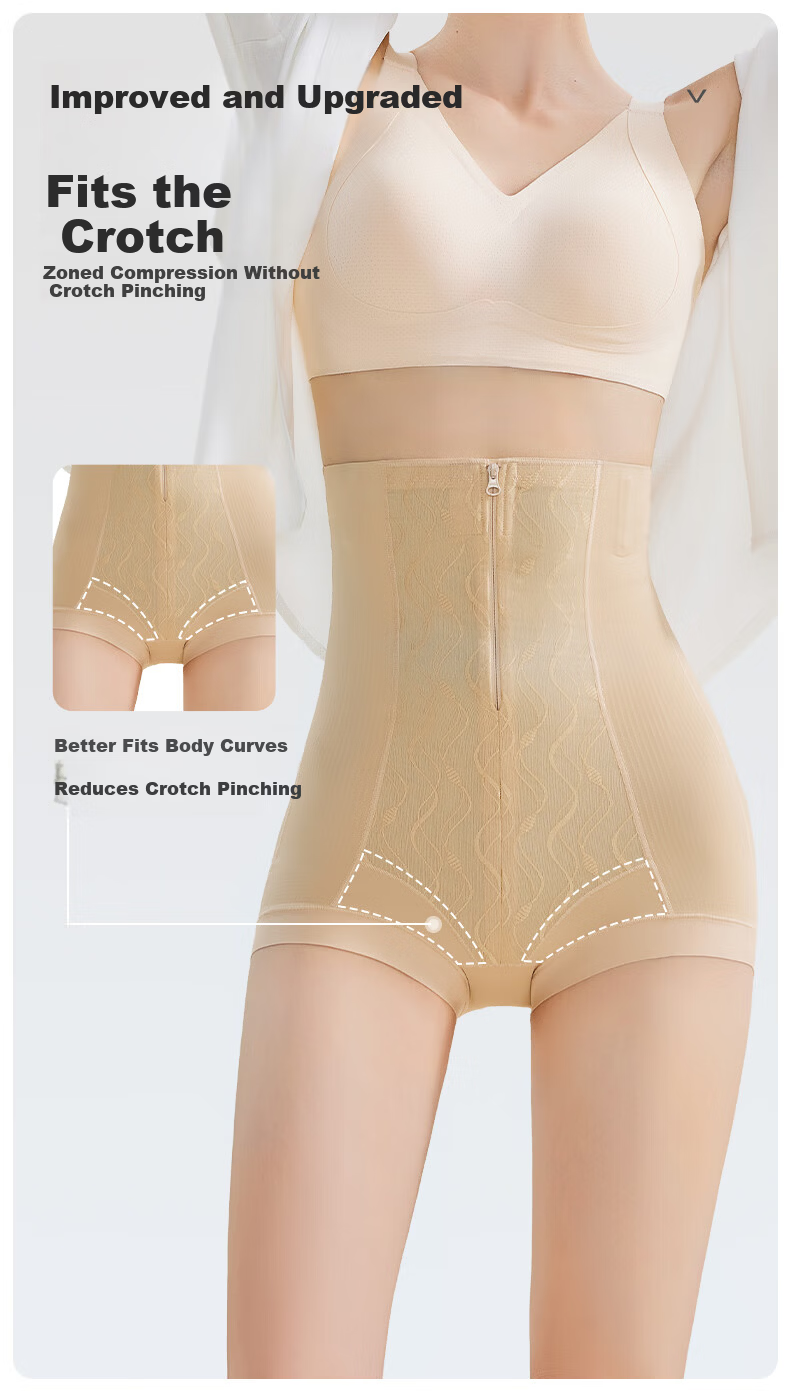 GRACEWELL High Waist Tummy Control Butt Lifting Pants for Women, Strong Abdomen Shaping, Postpartum Body Shaping Waist Cincher Hip Lifting Underwear, Black XL 6